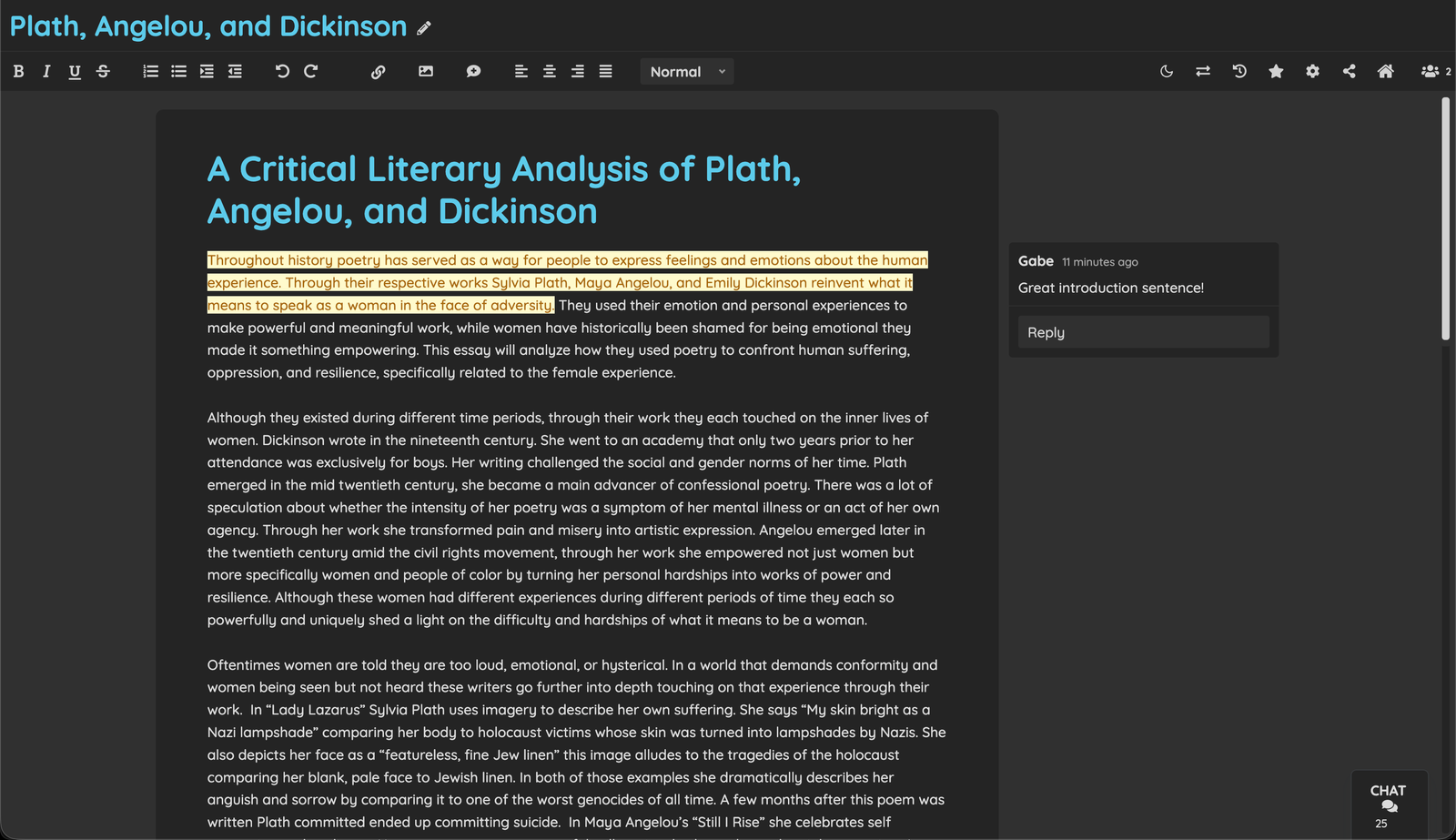 Glow Docs Screenshot 3